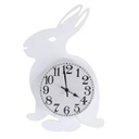Orologio legno coniglio con pendolo bianco cm 38x24x5