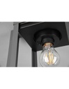 Palo Alto Lanterna Cilindro Vetro Lunga Antracite IP44 Sensore Crepuscolare Trio Lighting