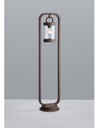 Palo Da Esterno Sambesi Ruggine H100 cm Sensore Crepuscolare IP44 Trio Lighting