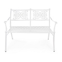 Panca Giglio bianco da esterno cm 110 x 59 x 85 h