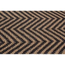 Panca etnica in legno Nero KHAT TAMIL 176x86x h46 cm