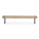 Panca industriale urban Garrett legno acciaio