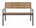 Panchina arredo giardino antracite Isak