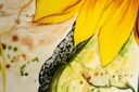 Pannello decorativo con finitura in legno giallo 60x120x4 cm 