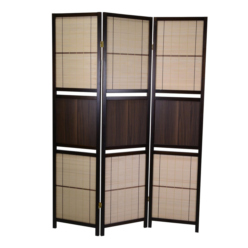 Paravento 3a noce cm 44x2,1xh178,5