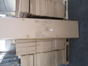 Paravento paper 4 ante bianco cm40h175