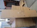 Paravento paper 4 ante nero cm40x3h175