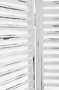 Paravento separe 3 ante legno bianco MIlky cm 120 x 180