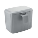 Pattumiera organico Guzzini Bio Wasty grigio opaco