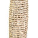 Lampada rattan naturale da terra con attacco cm ø31h119