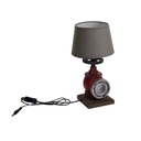 Lampada resina cappello grigio idrante cmø22,5h42