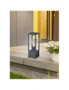 Lampioncino Squadrato da Giardino Garonne Antracite H40 cm Trio Lighting