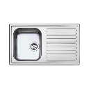 Lavello SAXT331A 86x50 cm destro EFFEZ