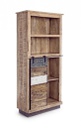 Libreria 1 anta 4 piani legno Tudor cm 71 x 34 x 163