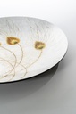 Piatto decorativo bianco 65x65x1 cm