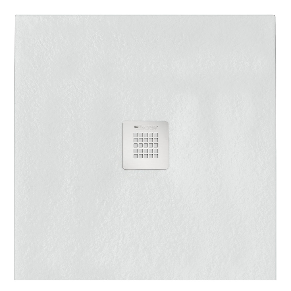 Piatto doccia Serenity Quadrato Grigio 7037 - 90x90 cm