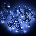 Luce filo 150 mini led bianco freddo controller cm300 al. fissa uso esterno