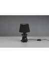 Lume Da Tavolo Chita Ceramica Scimmietta &quot;Non Parlo&quot; Nero Trio Lighting
