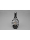 Lume Led Batterie Ricaricabili Mairana Nero Sensore IP44 Trio Lighting
