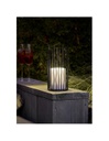 Lumetto Da Esterno Coro Led IP44 Nero Opaco Ricarica Solare Ø10 cm Trio Lighting