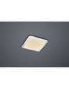 Plafoniera Quadrata Cesar Led Dimmerabile Cromo IP44 30x30 cm Trio Lighting