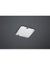 Plafoniera Quadrata Cesar Led Dimmerabile Cromo IP44 30x30 cm Trio Lighting