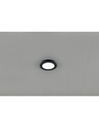 Plafoniera Rotonda Camillus Led Dimmerabile Nero IP44 Ø17 cm Trio Lighting