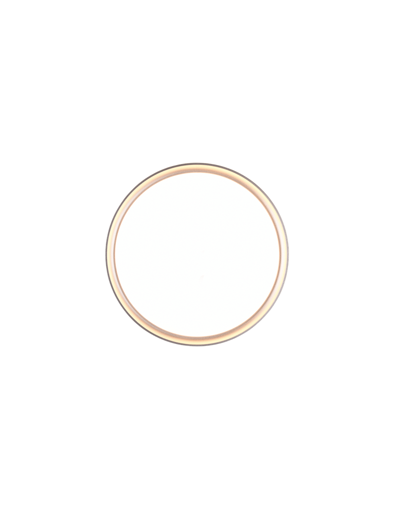 Plafoniera Rotonda Clarimo Led Dimmerabile Alluminio IP44 Ø33 cm Trio Lighting