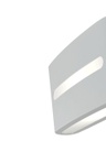 Applique 10W Led 4000K  linea post  bianco