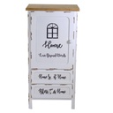 Mobile breslavia 1 anta + 2 cassetti cm 50x38h100