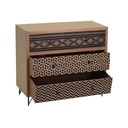 Mobile budapest como 3 cassetti cm 80x 36 x h70