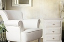 Mobile cassettiera 3 cassetti legno bianco Blanc cm 40 x 34 x 63,5