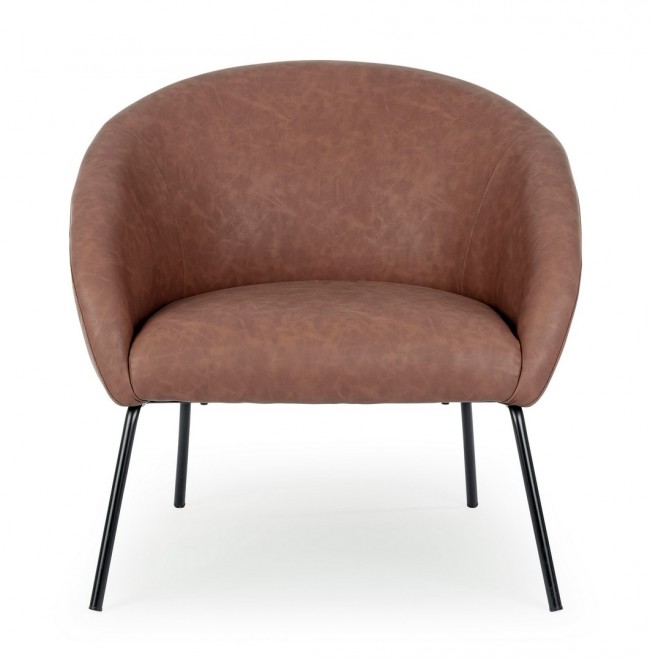 Poltrona in velluto stile design