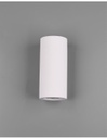 Applique 2xGU10 Cilindro Gesso Biemissione Zazou Bianco Trio Lighting