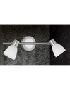 Applique 2 Faretti Spot Led G9 Carico Nichel Trio Lighting