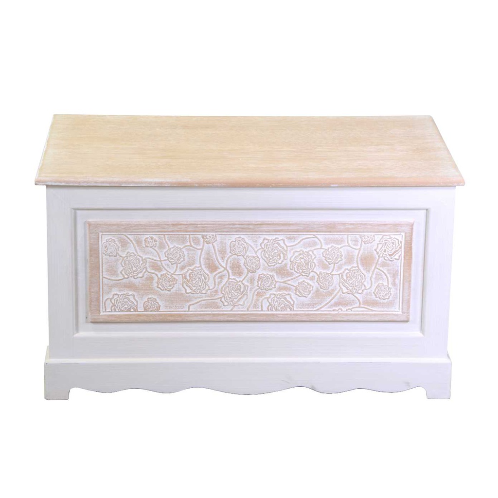 Mobile legno cassapanca andorra cm 80x45h45