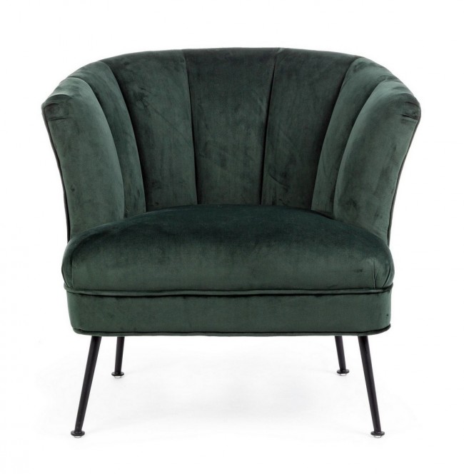 Poltrona verde stile design