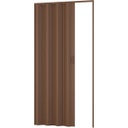 Porta d'arredo interna a soffietto noce - 100x214 cm