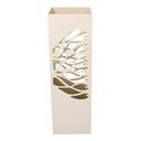 Portaombrelli metallo albero crema quadro cm 15