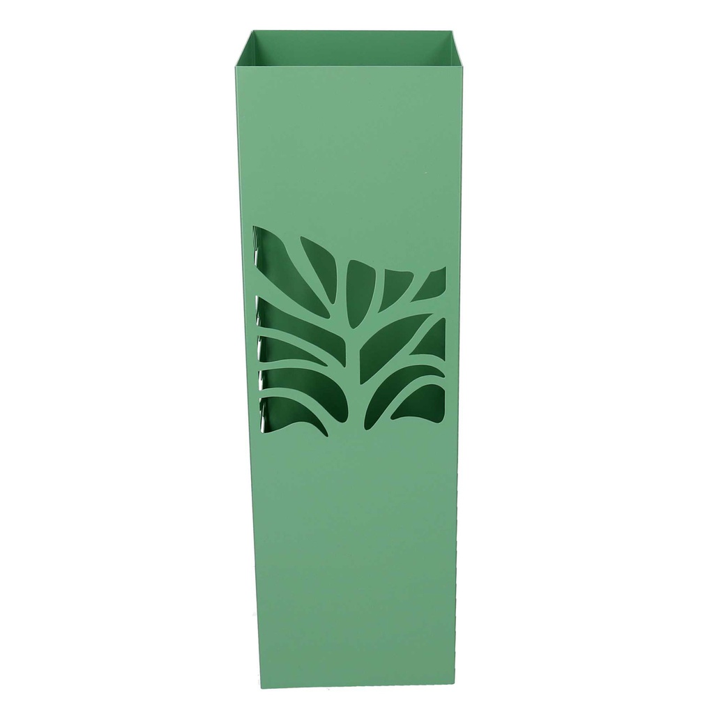 Portaombrelli metallo albero verde quadro cm 15