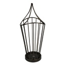 Portaombrelli metallo bronzo scuro tondo cm 32x30h52/70