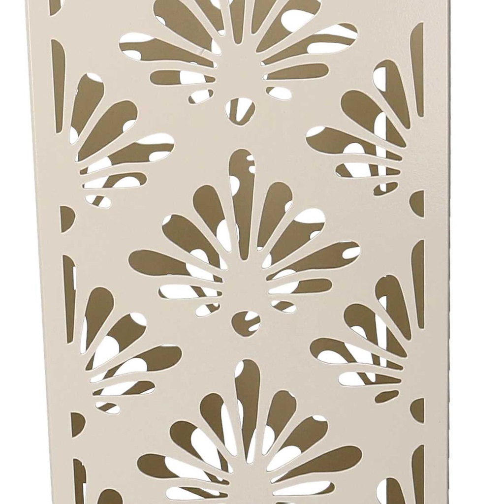 Portaombrelli metallo damasco crema quadro cm 15