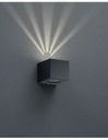 Applique Biemissione Da Esterno Cordoba Led Dimmerabile IP44 Nero Trio Lighting