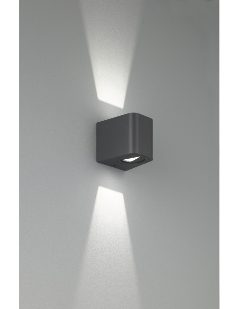 Applique Biemissione Da Esterno Bogota Led IP54 Antracite Trio Lighting