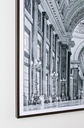 Quadro con cornice stile classico cm 90x90