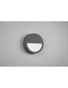 Applique Da Esterno IP54 Rotonda Led Antracite Pedro Trio Lighting