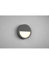 Applique Da Esterno IP54 Rotonda Led Antracite Pedro Trio Lighting