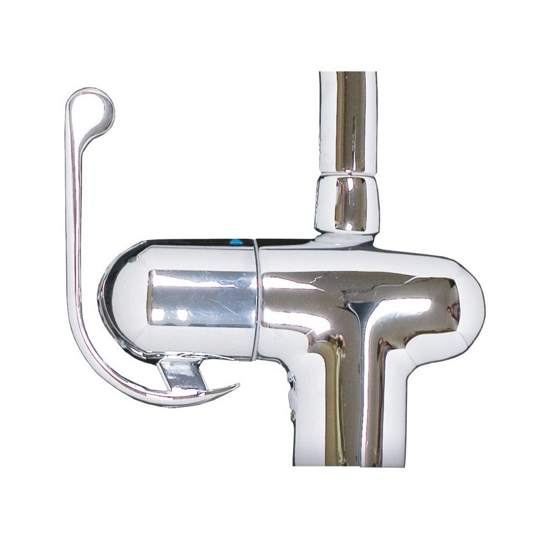 Rubinetto miscelatore lavello cucina con doccetta estraibile h. 30x21 cm EFFEZ