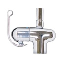 Rubinetto miscelatore lavello cucina con doccetta estraibile h. 30x21 cm EFFEZ