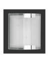 Applique Divo Cromo E Vetro Bianco Sabbiato 20x20 cm Trio Lighting